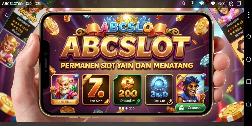 Screenshot gameplay ABCSLOT menampilkan kombinasi simbol yang menggembirakan.