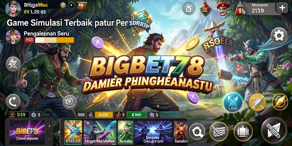 Tampilan gameplay menarik dengan karakter dan lingkungan yang interaktif.