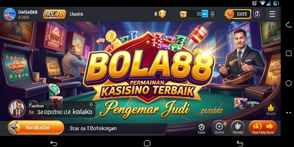 Screenshot BOLA88 menampilkan gameplay yang mendebarkan di kasino.