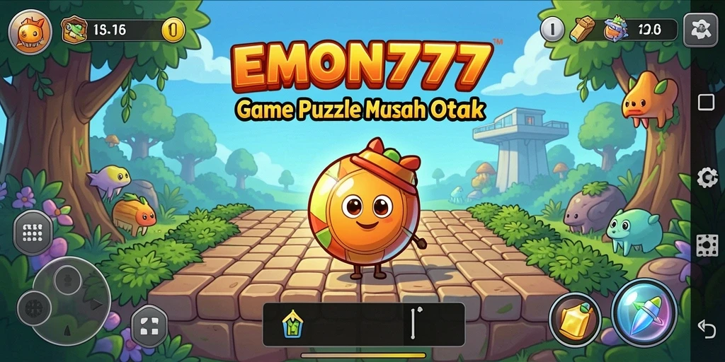 Gameplay seru dan menantang di EMON777 Puzzle.