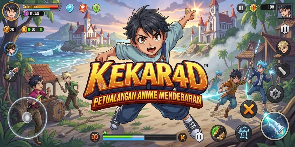 Tampilan menarik dari gameplay di KEKAR4D yang penuh aksi.