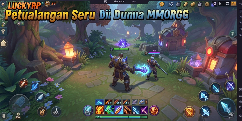 Gameplay menarik di dunia LUCKYRP dengan grafis menawan.