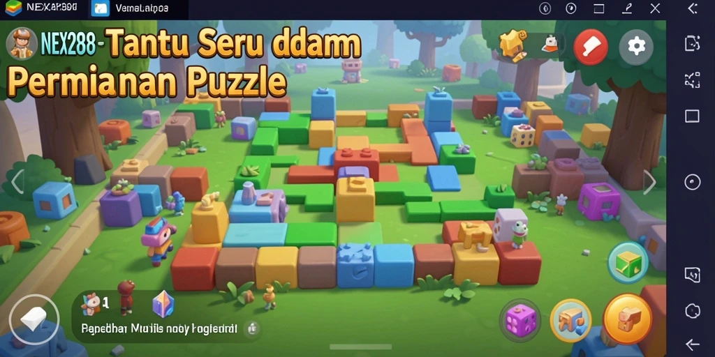 Tampilan gameplay yang menarik dari NEX288 dengan puzzle menantang.