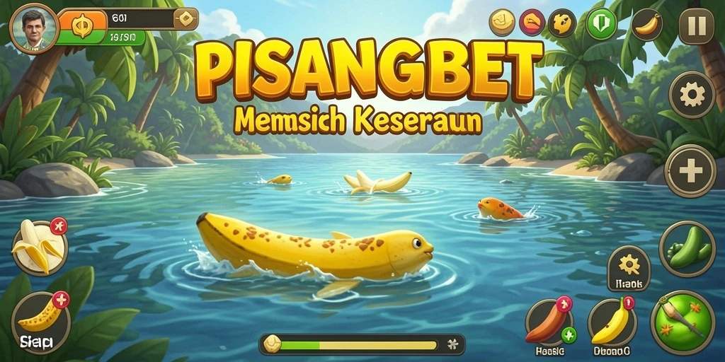 Tampilan gameplay PISANGBET dengan berbagai lokasi memancing yang menakjubkan.