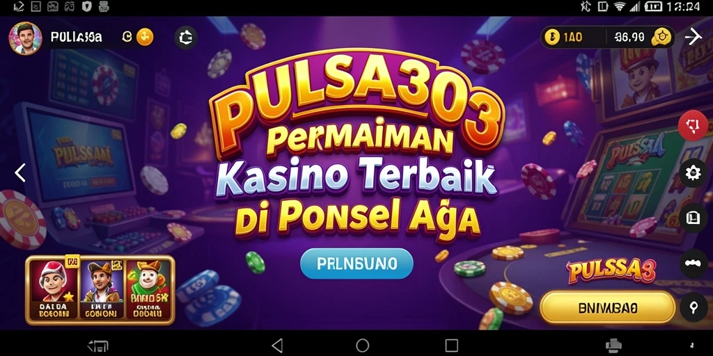 Tangkapan layar PULSA303 menunjukkan gameplay menarik permainan Kasino.