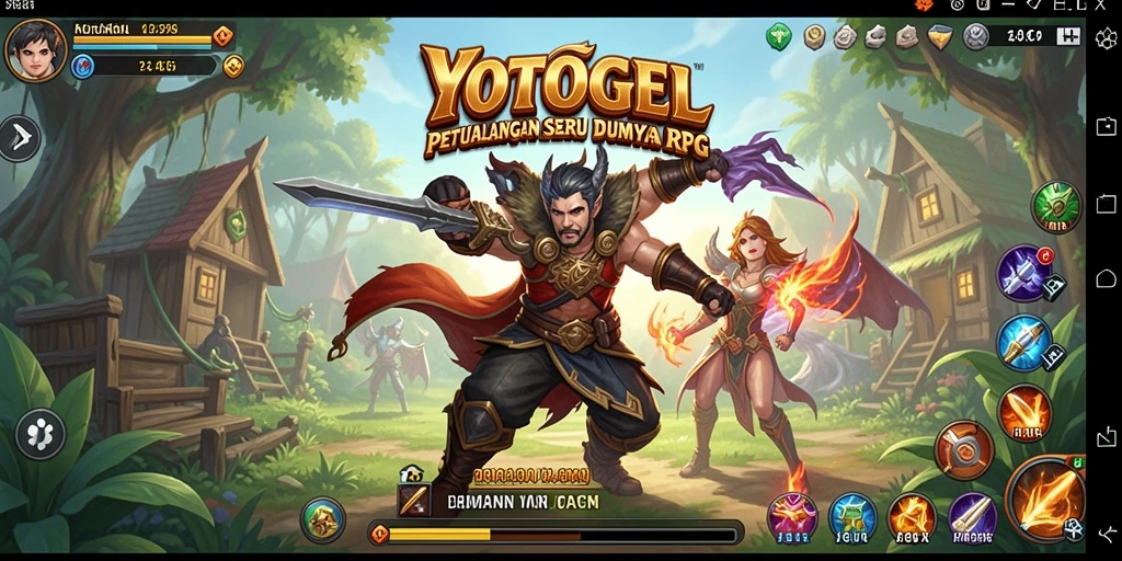 Tampilan gameplay YOTOGEL yang seru dan mendebarkan.